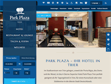 Tablet Screenshot of parkplaza-trier.de